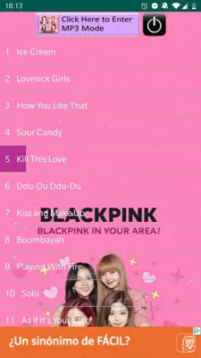 Blackpink Songs android App screenshot 3