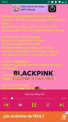 Blackpink Songs android App screenshot 5